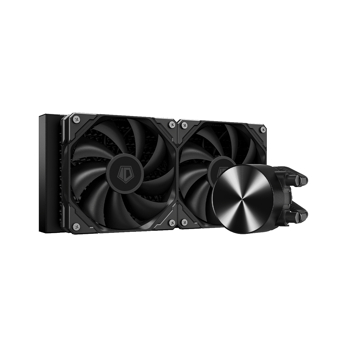 ID-COOLING Non RGB 240mm水冷クーラー スタイリッシュBLACK water block